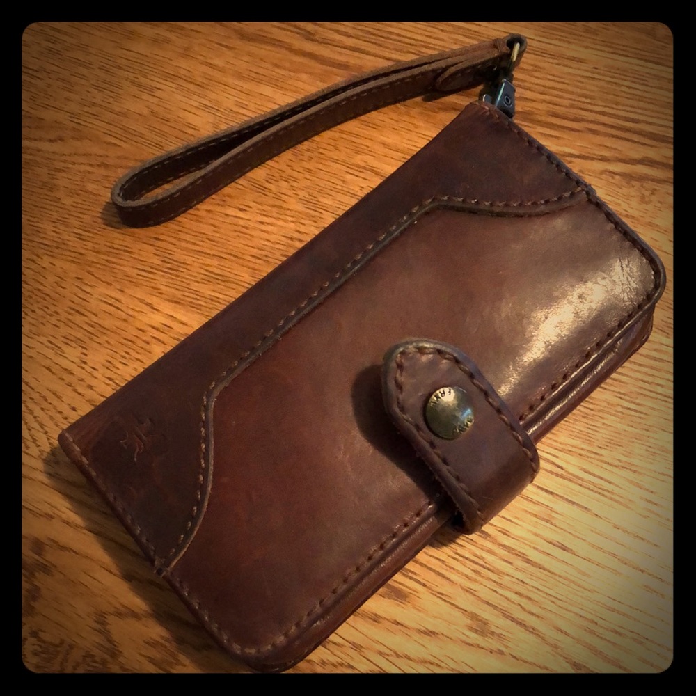 FRYE  credit card/cell phone wristlet